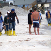 People on the beach