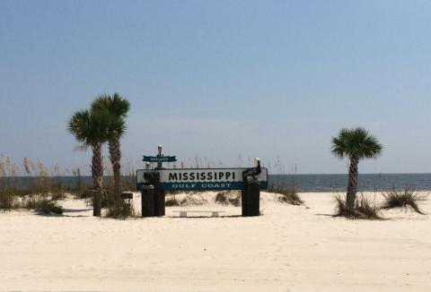 Mississippi beach