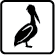 Icon for bird,nutrition,oysters,turtles,wetlands